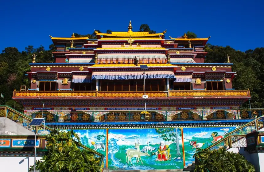 Rumtek monastry sikkim