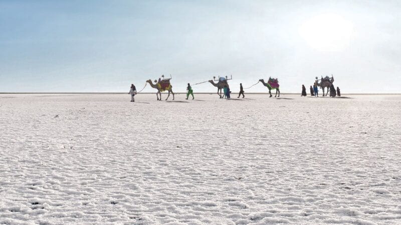White sand desert rann kutch