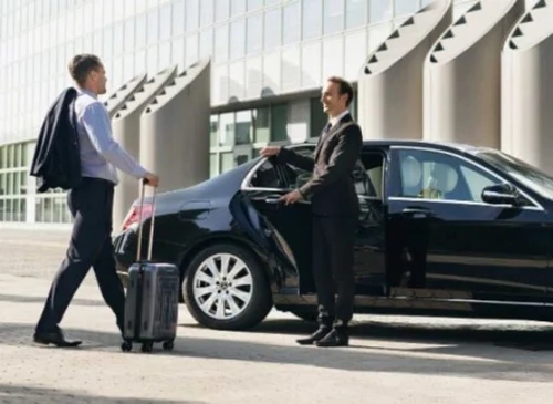 Airport pick up driver