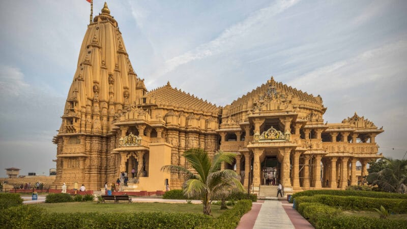 Somnath Temple top 10 places to visit in gujarat